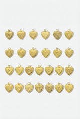 Initial Heart Charm