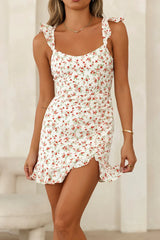 Springtime In Paris Mini Dress Red