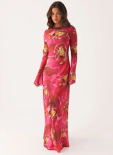 Lorde Maxi Dress - Orchid Pink