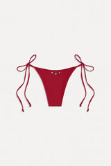 x OREBELLA Mackenzie String Bikini Bottom - Valentine