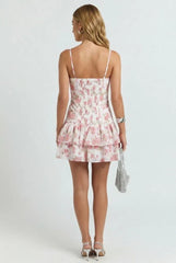 Pink Tea Society Mini Dress