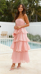 Lanica Maxi Dress - Pink