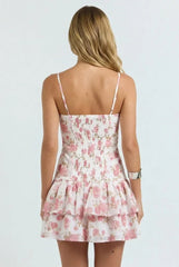 Pink Tea Society Mini Dress