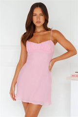 Little Moments Mini Dress Pink