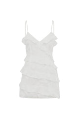 Aisha Mini Dress White