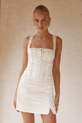 Amalda Mini Dress Ivory