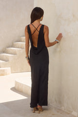 Amarna Maxi Dress Black