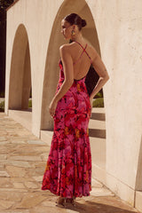 Aminah Maxi Dress Romance Print