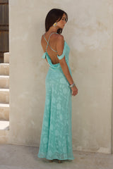 Anita Maxi Dress Aqua