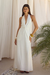 Arli Maxi Dress White
