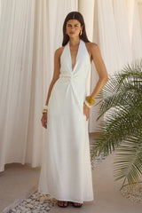 Arli Maxi Dress White