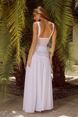 Denver Maxi Dress White