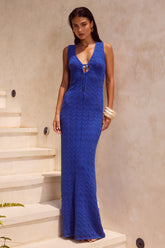 Ellira Maxi Dress Cobalt Blue