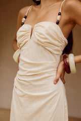 Marianna Midi Dress Cream
