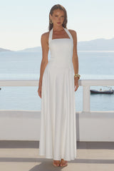 Odina Square Neck Maxi Dress Ivory