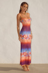 Serina Lace Maxi Dress Nadia Pink Ombre