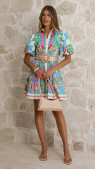 Celene Mini Dress - Tropical Rio