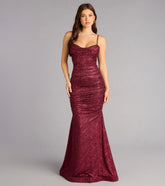 Adelyn Glitter Knit Mermaid Dress