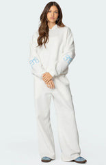 Edikted Bonney Bow Detail Hoodie