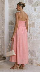 Stayla Maxi Dress - Coral