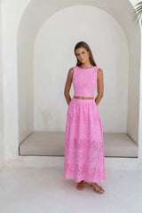 Happier Here Set Pink