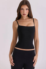 The Body Black Bandage Top