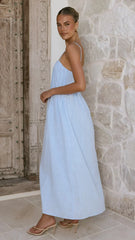 Stayla Maxi Dress - Powder Blue
