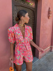 Harper Wrap Mini Romper