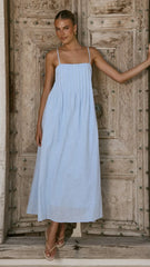 Stayla Maxi Dress - Powder Blue