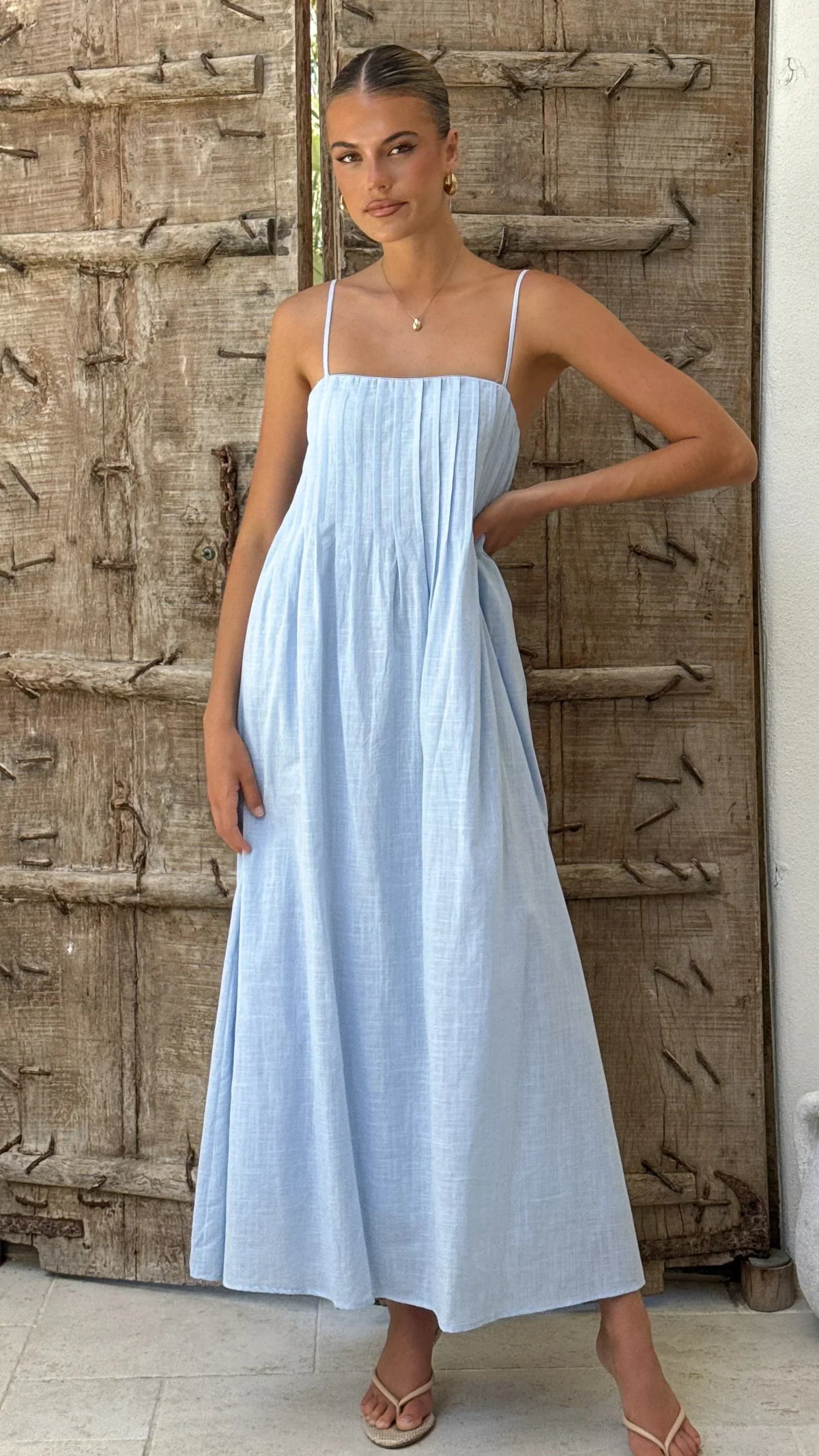 Stayla Maxi Dress - Powder Blue