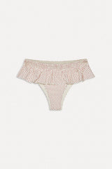 x BELLA HADID Sunday Swim Skirt - Strawberry Polka Dot