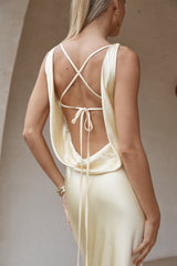 Adair Maxi Dress Lemon