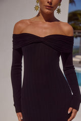 Airilie Midi Dress Black