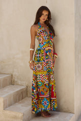 Arlette Maxi Dress Phaedra Print