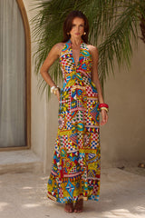 Arlette Maxi Dress Phaedra Print