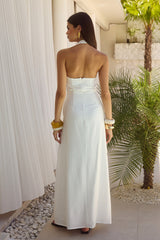 Arli Maxi Dress White