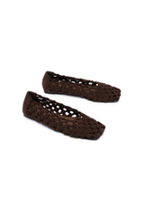 THERAPY Genesis Ballet Flat Chocolate