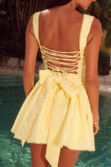 Joelle Mini Dress Lemon