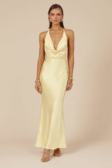 Posey Maxi Dress Lemon