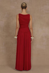 Nalla Maxi Dress Cherry
