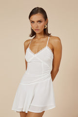 Odeza Mini Dress White