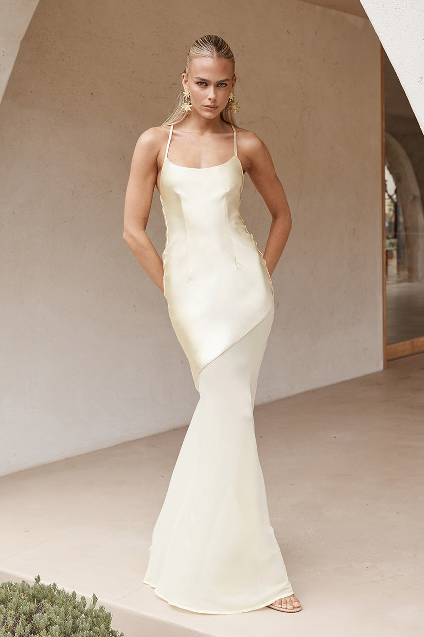 Samani Maxi Dress Lemon