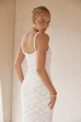 Sarta Maxi Dress White