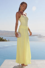 Seanna Maxi Dress Lemon