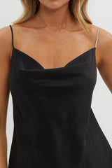 Hyde Diamante Strap Cami Top Black