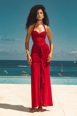 Tallula Maxi Dress Cherry
