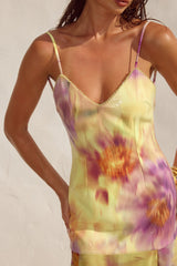 Tulia Low Back Maxi Dress Suri Yellow