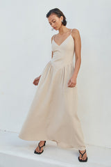 Winslet Midi Dress Sand