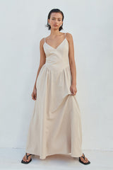 Winslet Midi Dress Sand