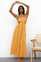 GORG Lover Midi Dress Orange